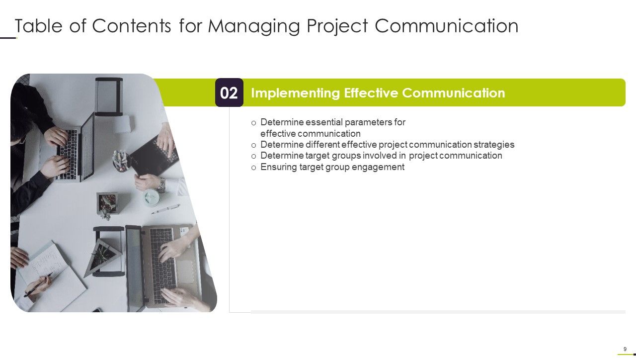 Managing Project Communication Ppt PowerPoint Presentation Complete With Slides Slide09