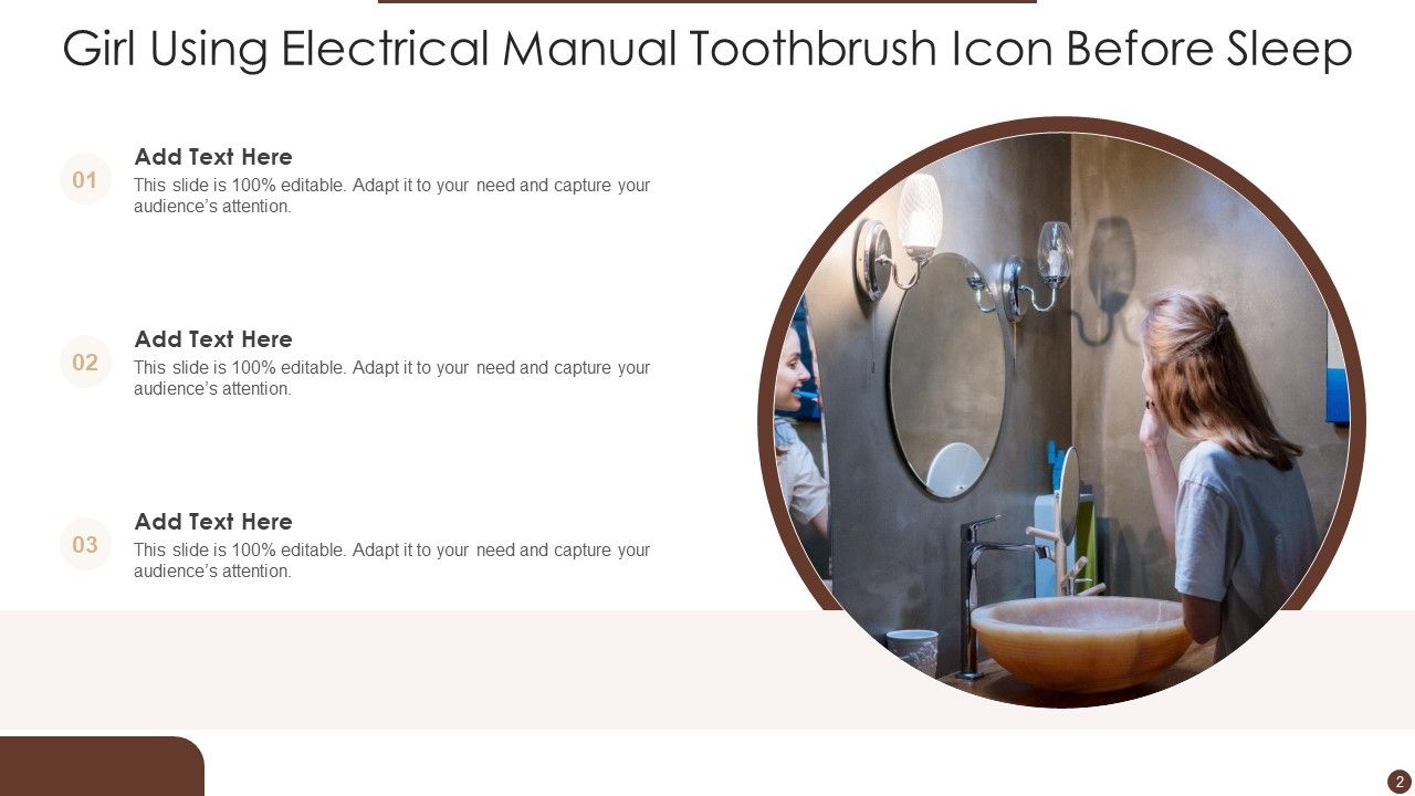 Manual Toothbrush Icon Ppt PowerPoint Presentation Complete With Slides Slide02