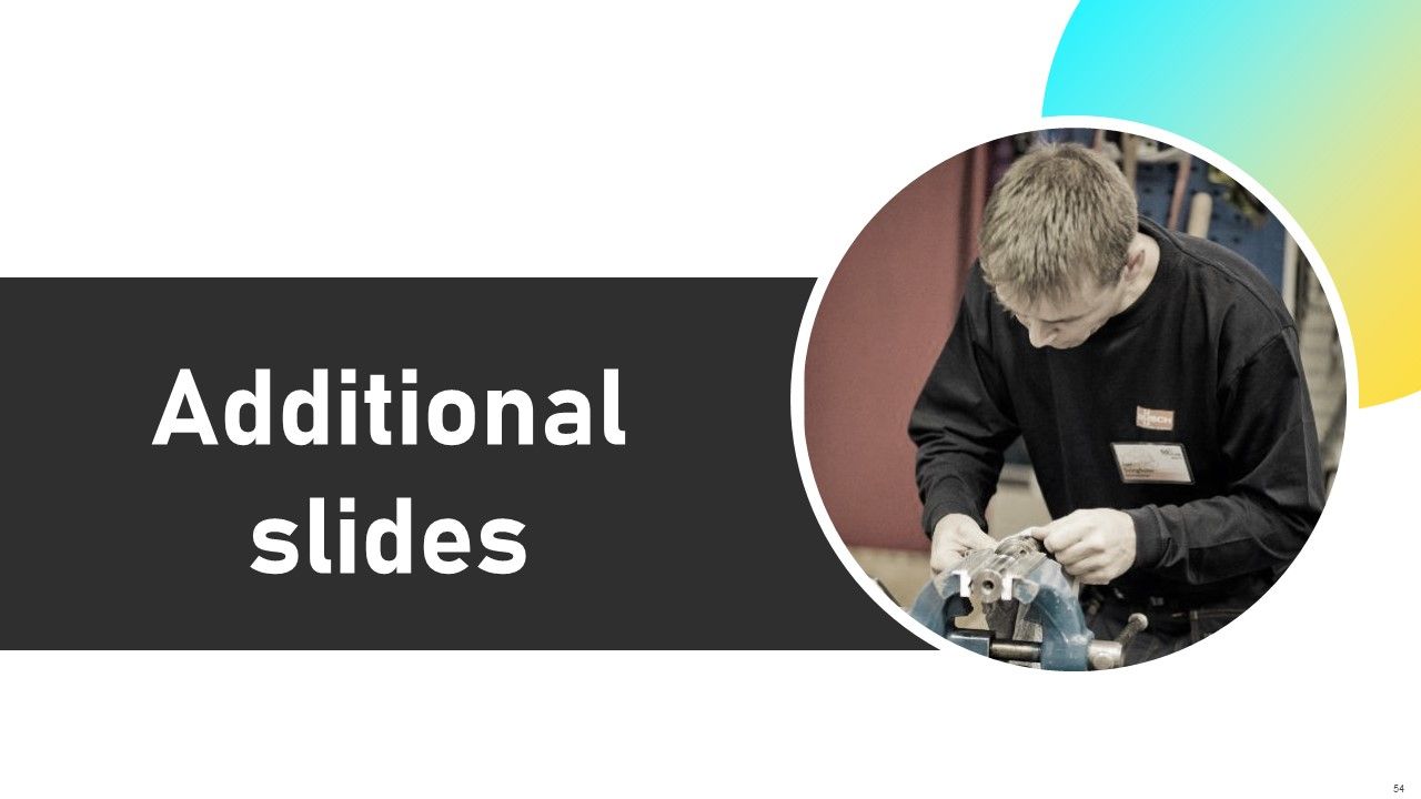 Manufacturing Process Automation For Enhancing Productivity Ppt PowerPoint Presentation Complete With Slides Slide54