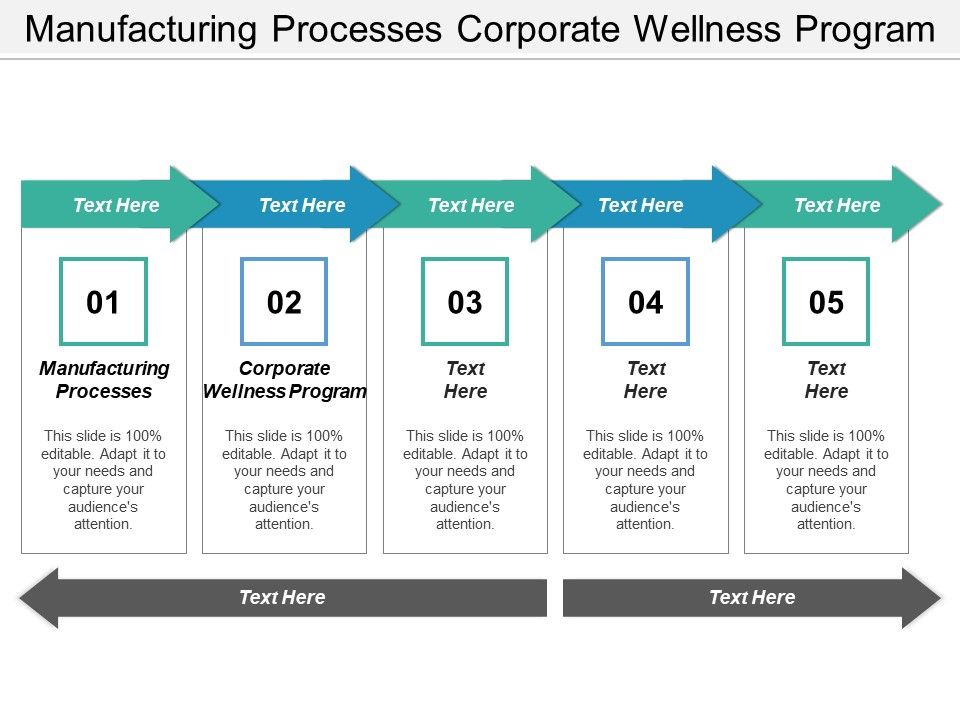 Manufacturing Processes Corporate Wellness Program Ppt PowerPoint ...