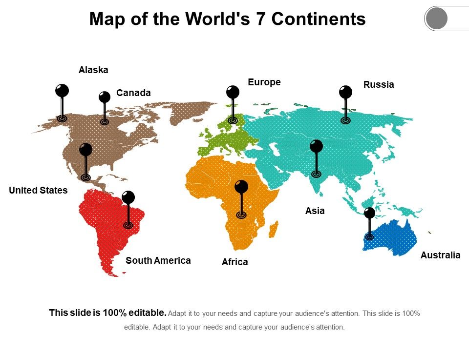 Map Of The Worlds 7 Continents Ppt PowerPoint Presentation Portfolio Map Of The Worlds 7 Continents Ppt PowerPoint Presentation Portfolio Brochure PDF Slide 1 