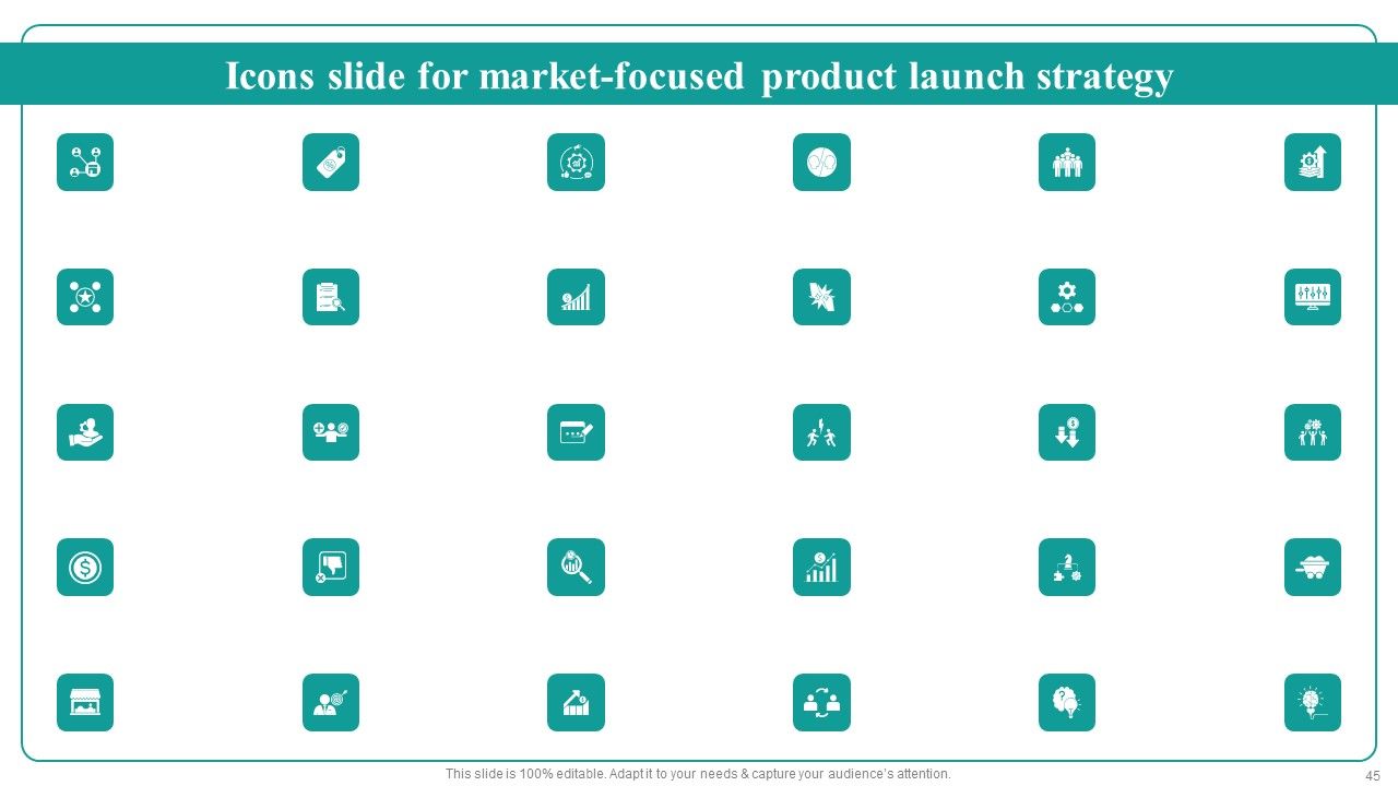 Market Focused Product Launch Strategy Ppt PowerPoint Presentation Complete Deck With Slides Slide45