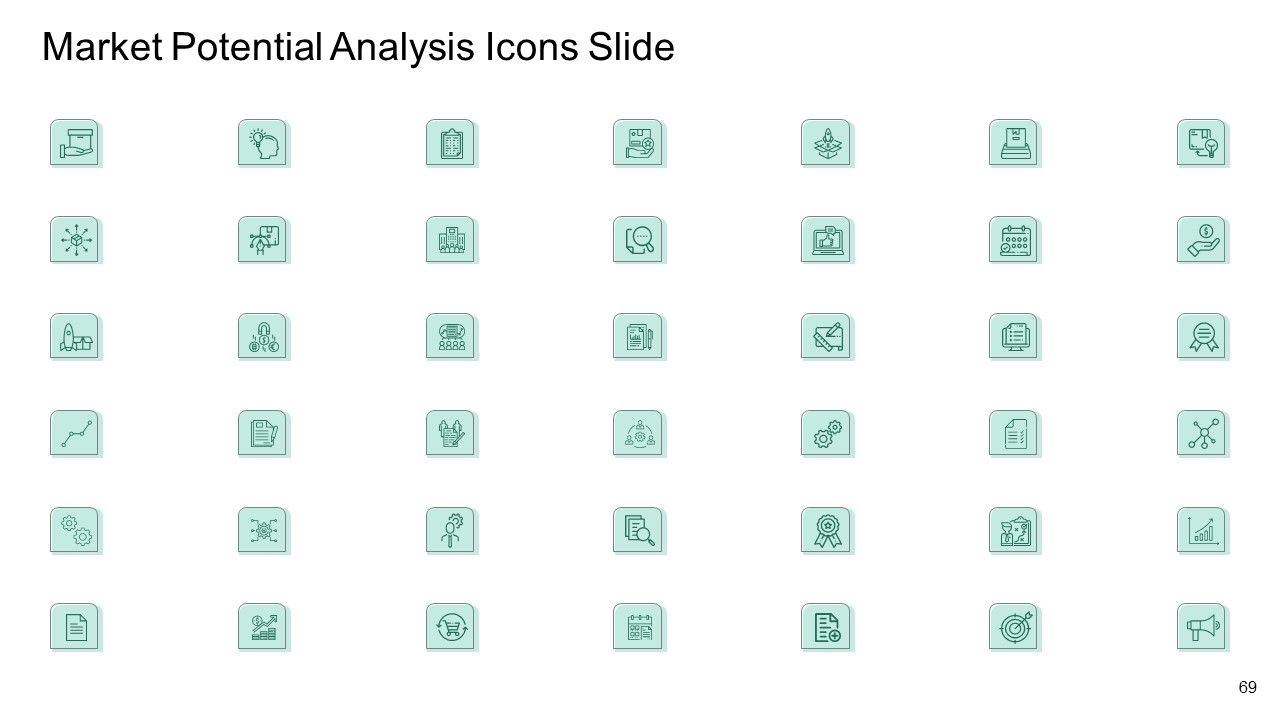 Market Potential Analysis Ppt PowerPoint Presentation Complete Deck Slide69