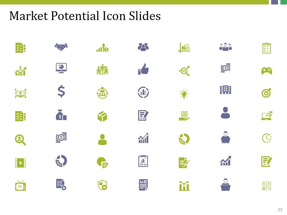 Market Potential Ppt PowerPoint Presentation Complete Deck With Slides Slide23