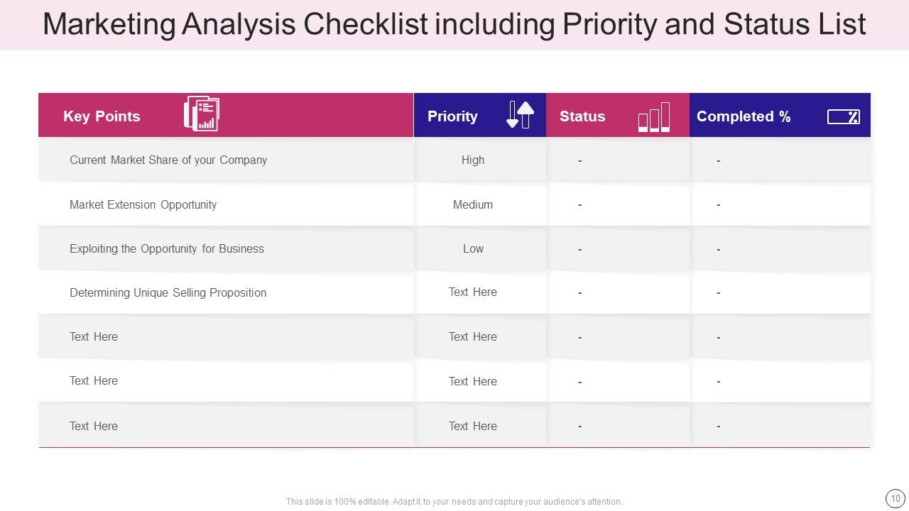 Marketing Analysis Ppt PowerPoint Presentation Complete Deck With Slides Slide10