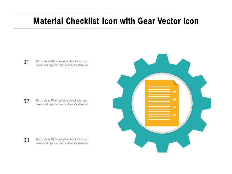 Material_Checklist_Icon_With_Gear_Vector_Icon_Ppt_PowerPoint_Presentation_Gallery_Slide_PDF_Slide_1.jpg