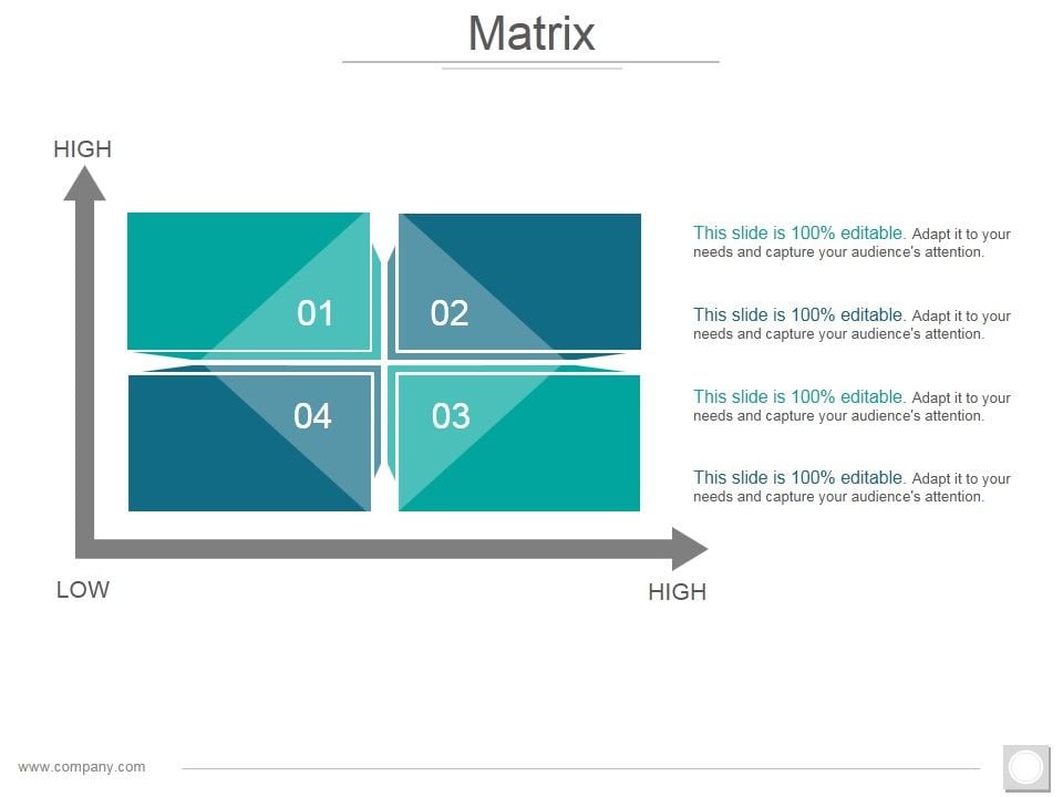 Matrix Ppt PowerPoint Presentation File Display