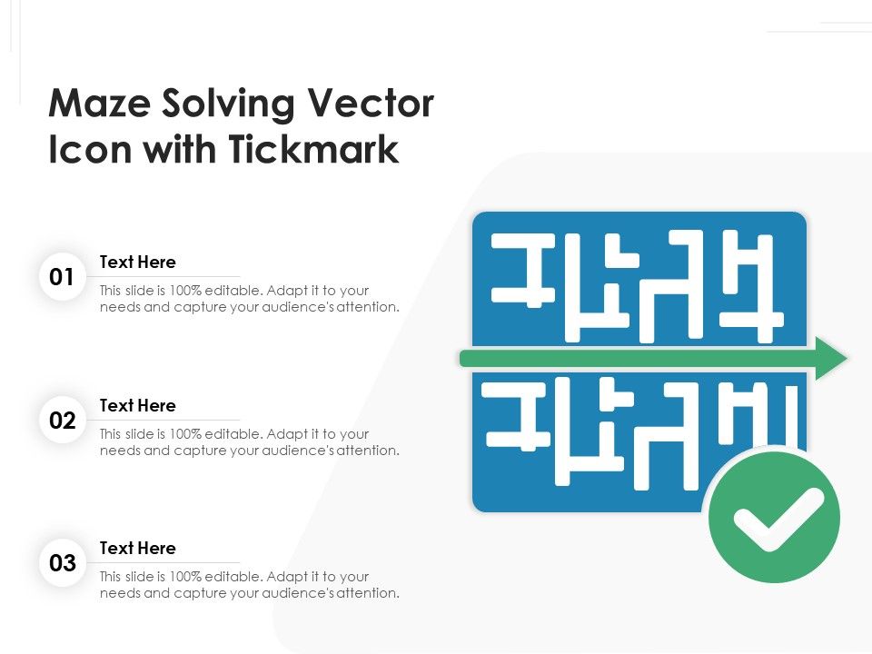 Maze_Solving_Vector_Icon_With_Tickmark_Ppt_PowerPoint_Presentation_Gallery_Graphics_Download_PDF_Slide_1.jpg