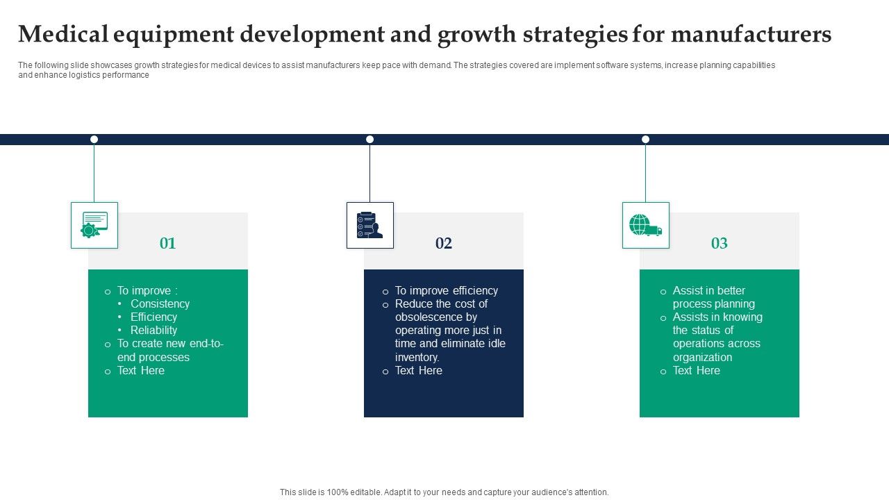 Medical_Equipment_Development_And_Growth_Strategies_For_Manufacturers_Ppt_Infographic_Template_Icons_PDF_Slide_1.jpg