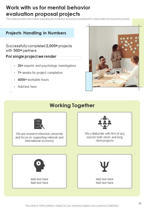 Mental Behavior Evaluation Proposal Example Document Report Doc Pdf Ppt Slide16