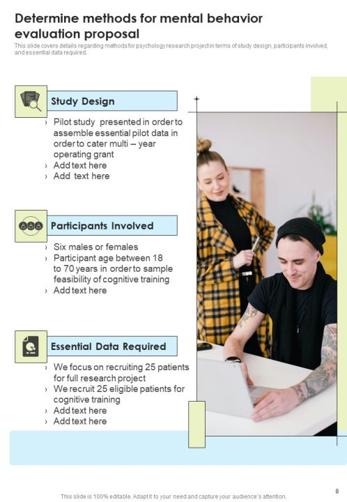 Mental Behavior Evaluation Proposal Example Document Report Doc Pdf Ppt Slide08
