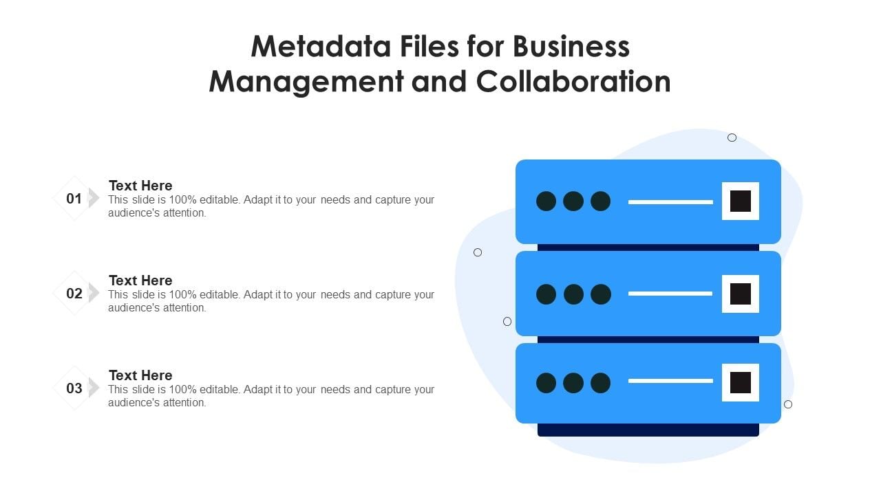 Metadata Files For Business Management And Collaboration Ppt PowerPoint ...