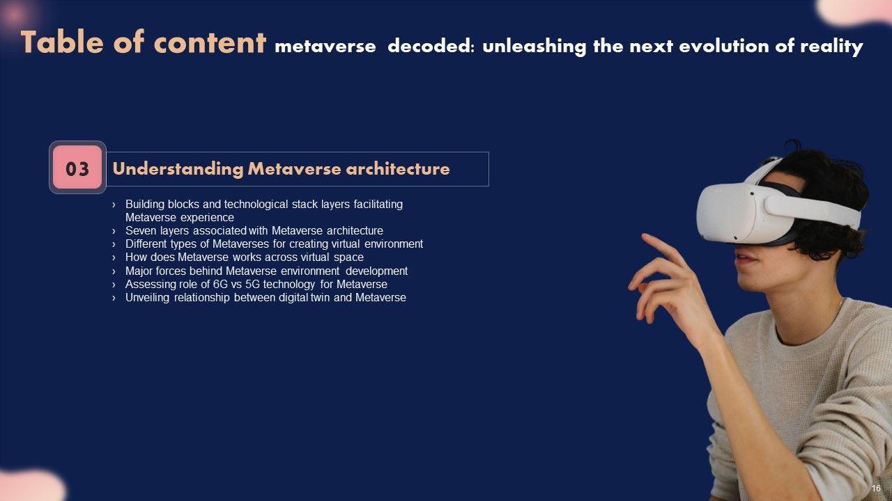 Metaverse Decoded Unleashing The Next Evolution Of Reality Ppt PowerPoint Presentation Complete Deck With Slides Slide16