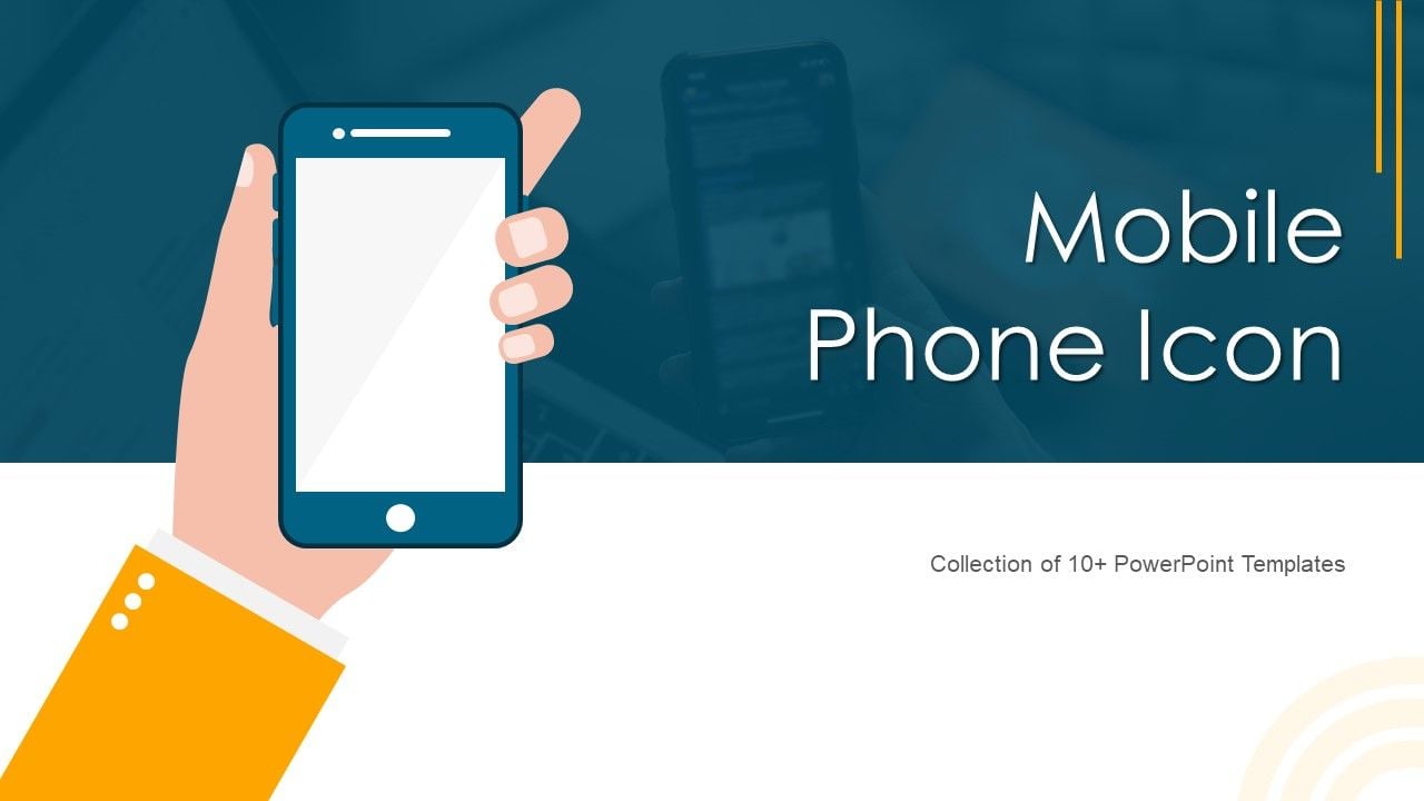 Mobile Phone Icon Ppt PowerPoint Presentation Complete With Slides Slide01
