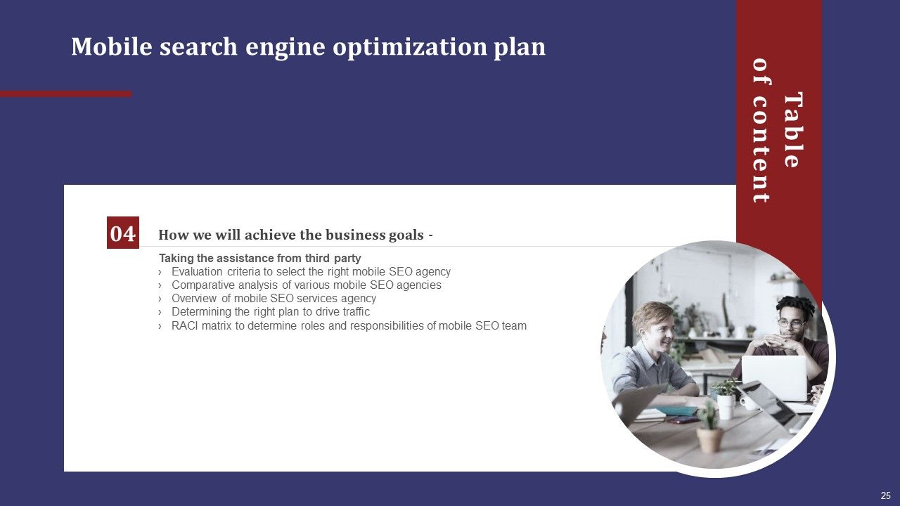 Mobile Search Engine Optimization Plan Ppt PowerPoint Presentation Complete Deck With Slides Slide25