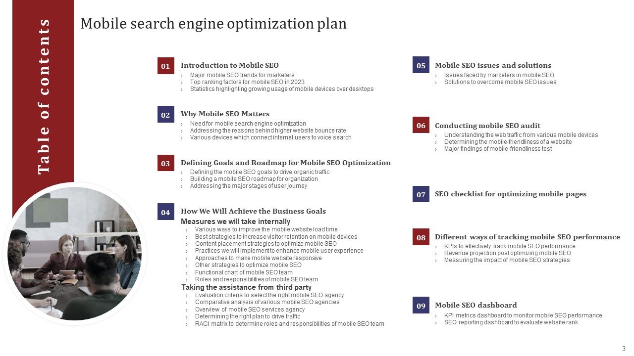 Mobile Search Engine Optimization Plan Ppt PowerPoint Presentation Complete Deck With Slides Slide03