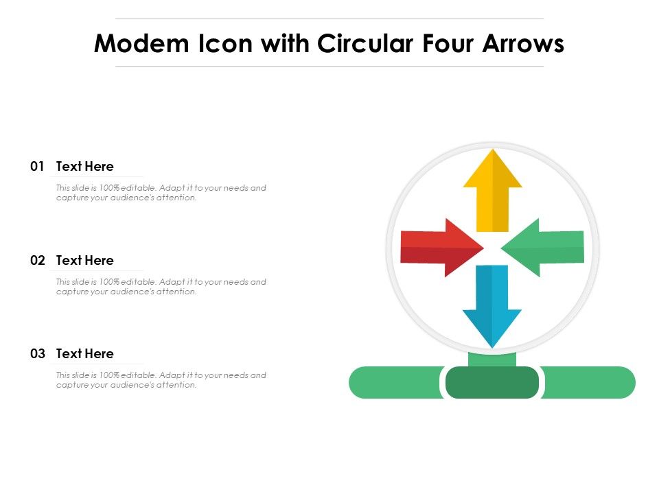 Modem_Icon_With_Circular_Four_Arrows_Ppt_PowerPoint_Presentation_Gallery_Layouts_PDF_Slide_1.jpg
