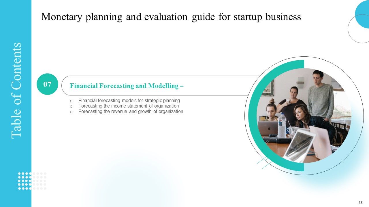 Monetary Planning And Evaluation Guide For Startup Business Ppt PowerPoint Presentation Complete Deck With Slides Slide38