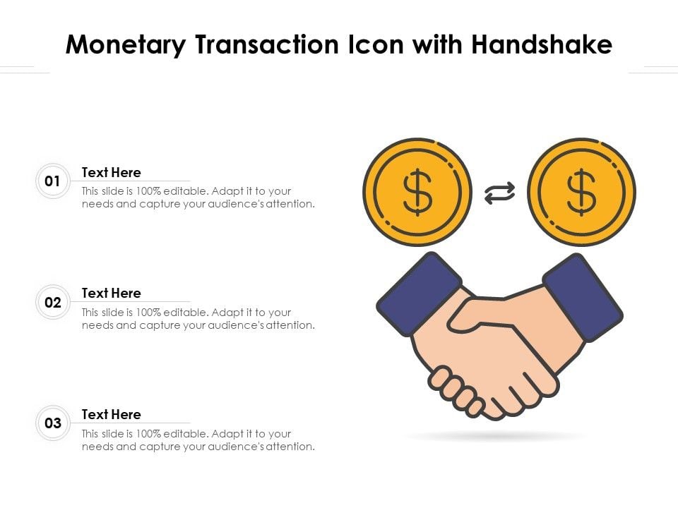 Monetary_Transaction_Icon_With_Handshake_Ppt_PowerPoint_Presentation_Gallery_Structure_PDF_Slide_1.jpg