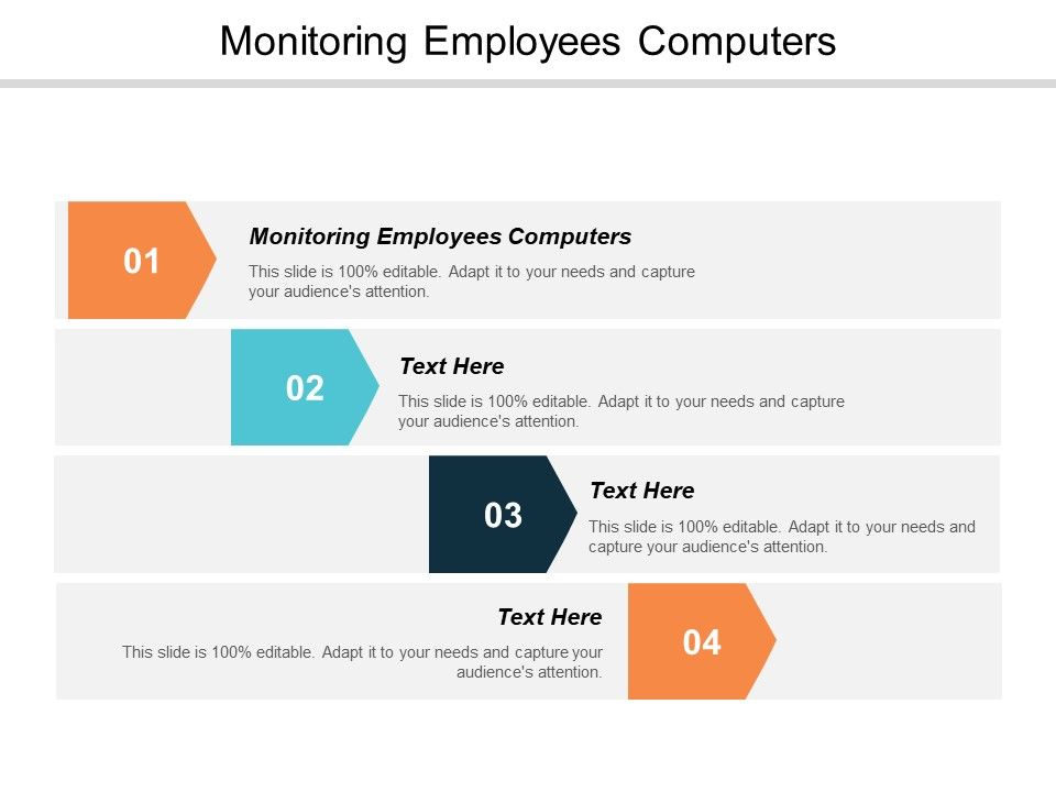 Monitoring Employees Computers Ppt PowerPoint Presentation Model Design ...