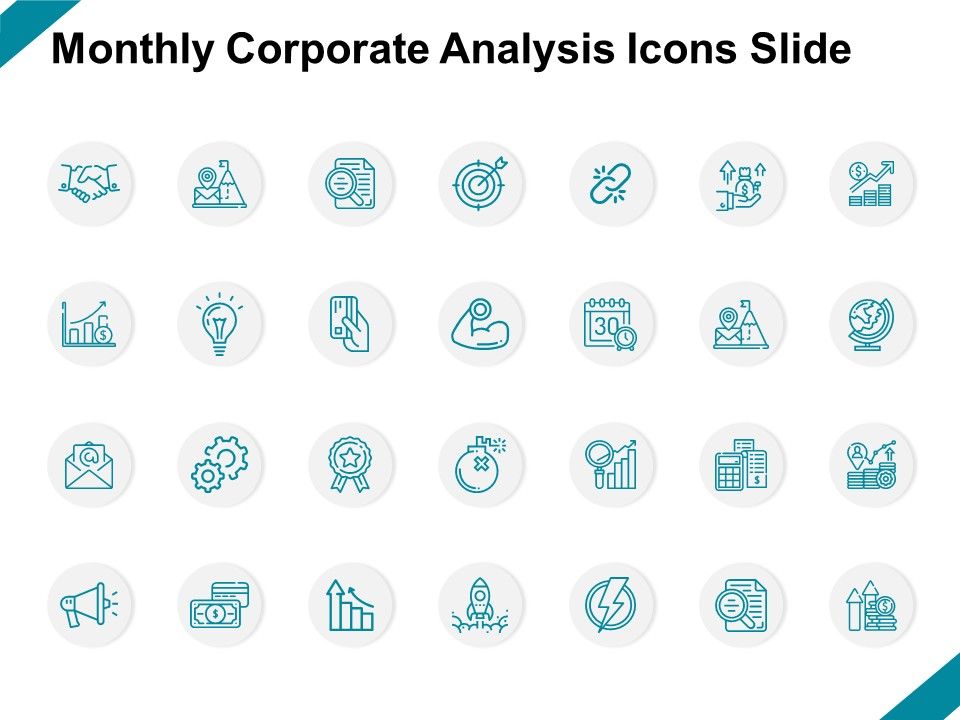 Monthly_Corporate_Analysis_Icons_Slide_Arrows_Ppt_PowerPoint_Presentation_Layouts_Display_Slide_1.jpg