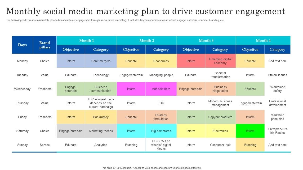 Monthly_Social_Media_Marketing_Plan_To_Drive_Customer_Engagement_Icons_PDF_Slide_1.jpg