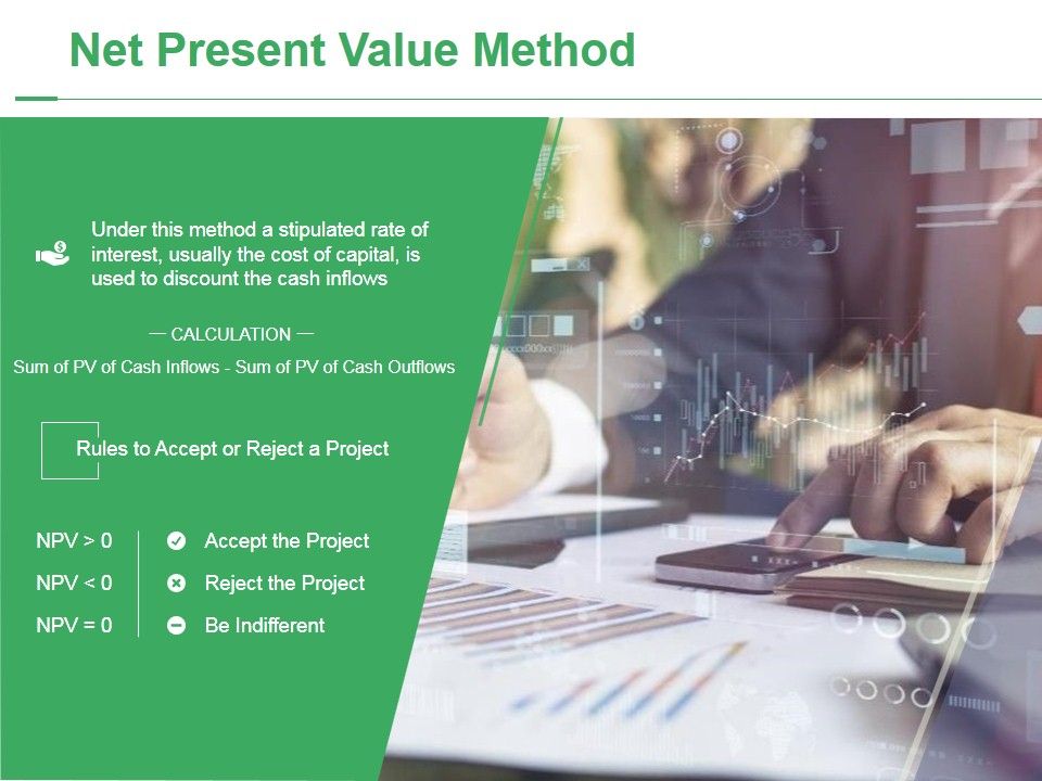 Net Present Value Method Ppt PowerPoint Presentation Summary Influencers