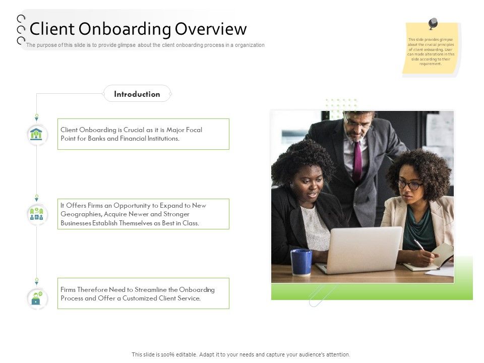 New Client Onboarding Automation Client Onboarding Overview Ppt ...
