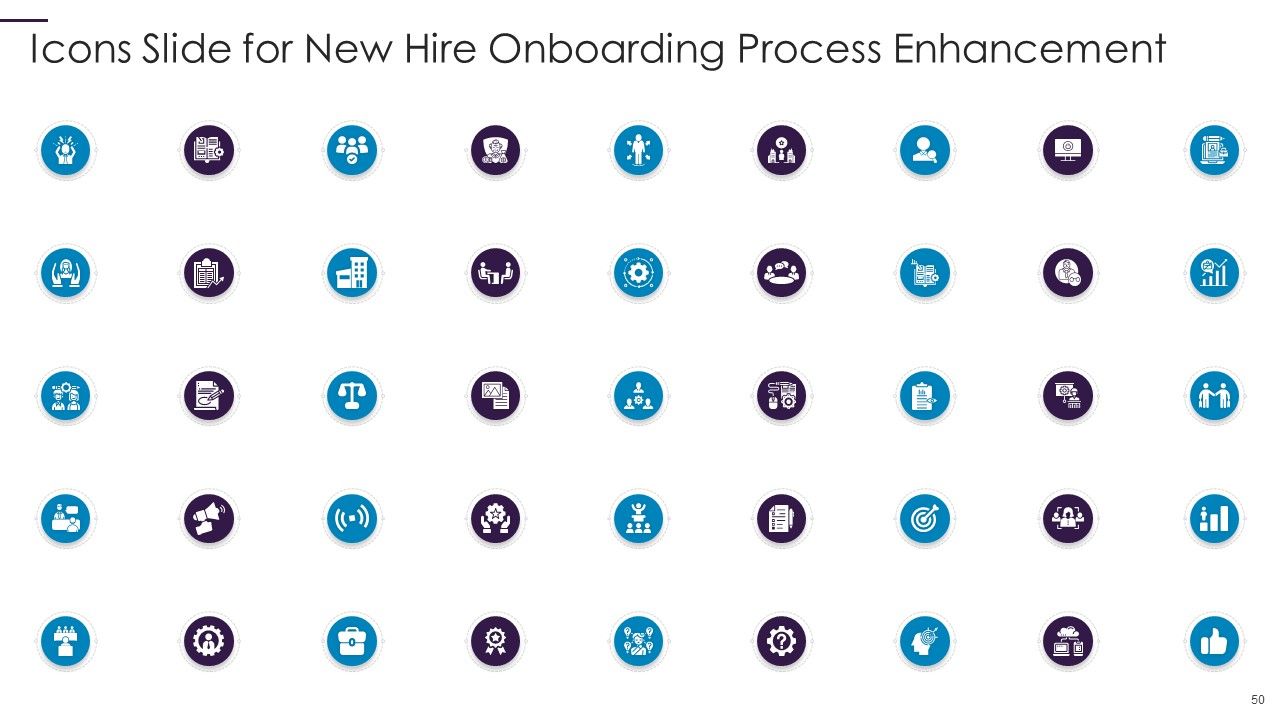 New Hire Onboarding Process Enhancement Ppt PowerPoint Presentation Complete With Slides Slide50