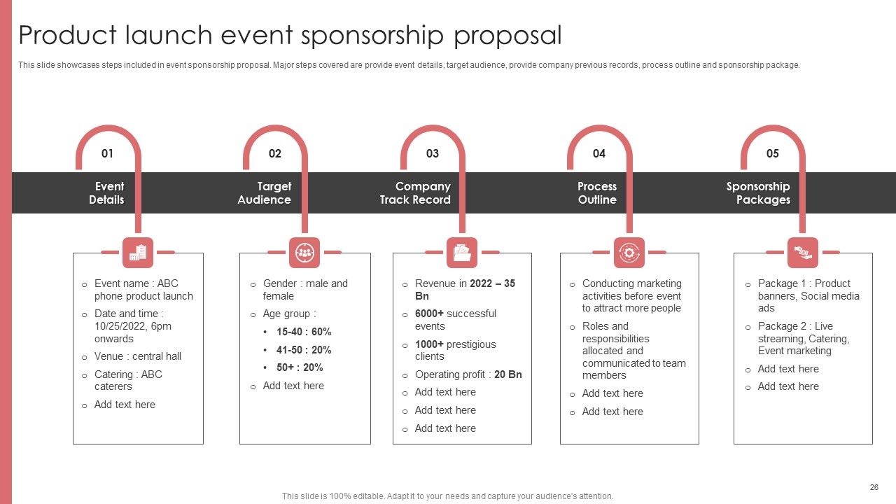New Product Launch Event Management Activities Ppt PowerPoint Presentation Complete Deck With Slides Slide26
