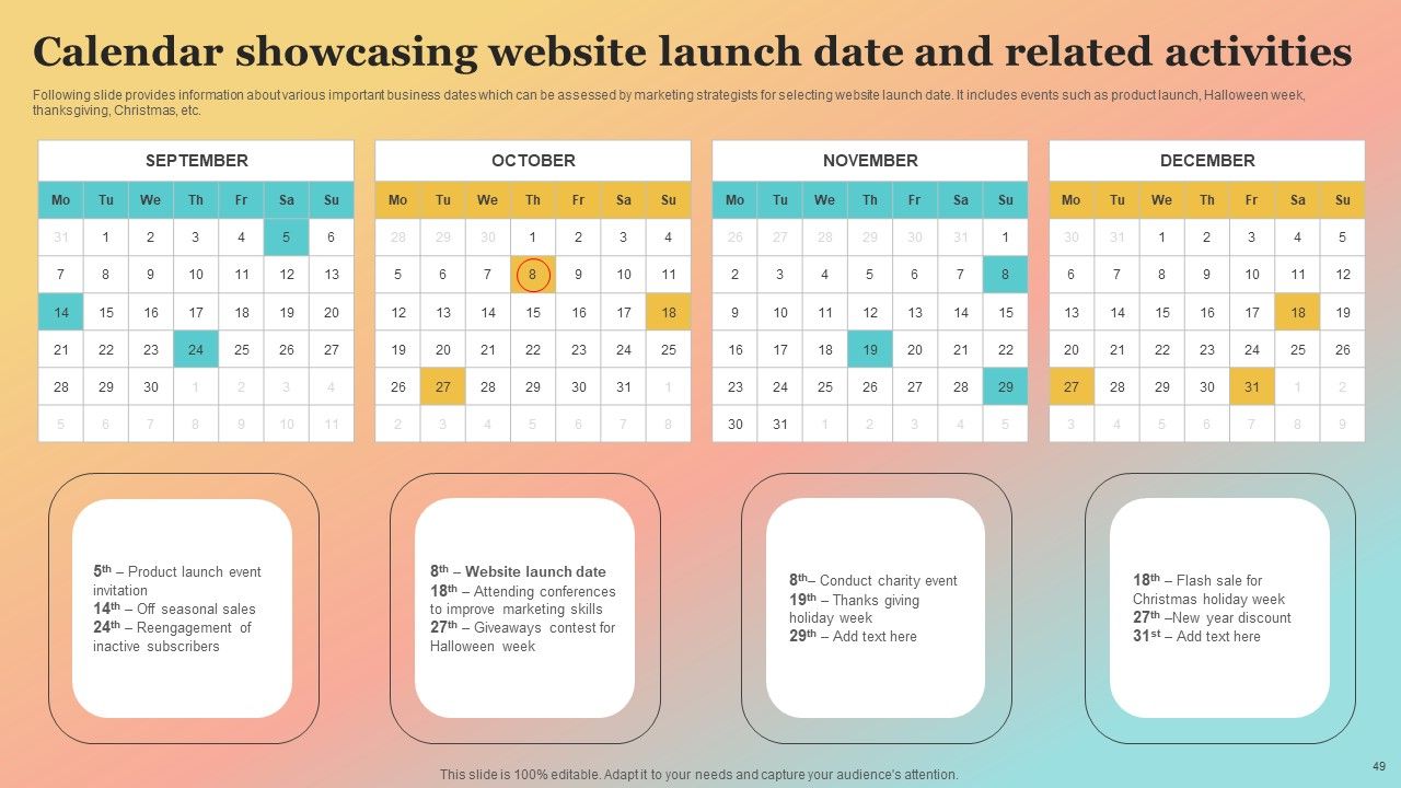 New Website Launch Strategy For Increasing Brand Recognition Ppt PowerPoint Presentation Complete Deck With Slides Slide49
