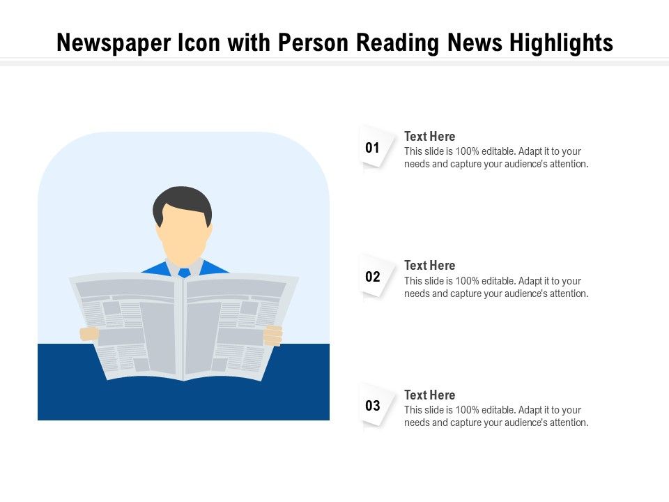 Newspaper_Icon_With_Person_Reading_News_Highlights_Ppt_PowerPoint_Presentation_Gallery_Rules_PDF_Slide_1.jpg