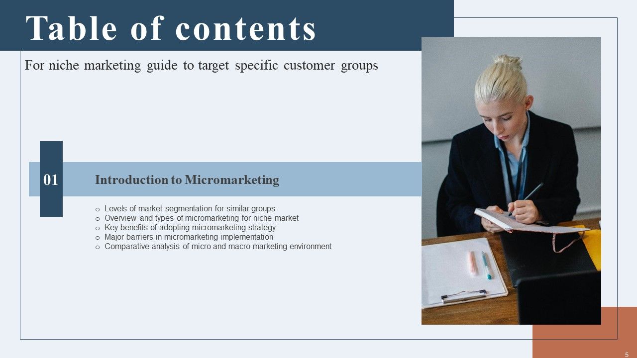 Niche Marketing Guide To Target Specific Customer Groups Ppt PowerPoint Presentation Complete Deck With Slides Slide05