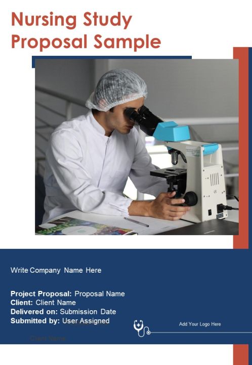 Nursing Study Proposal Sample Example Document Report Doc Pdf Ppt Slide01
