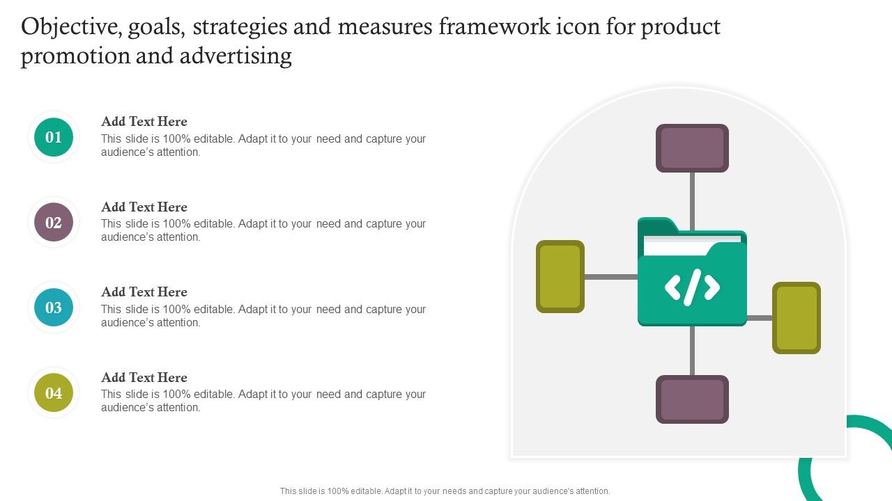 Objective_Goals_Strategies_And_Measures_Framework_Icon_For_Product_Promotion_And_Advertising_Summary_PDF_Slide_1.jpg