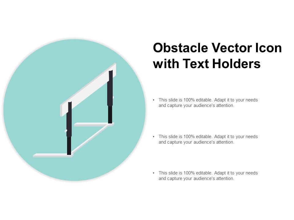 Obstacle_Vector_Icon_With_Text_Holders_Ppt_PowerPoint_Presentation_Show_Background_Designs_Slide_1.jpg