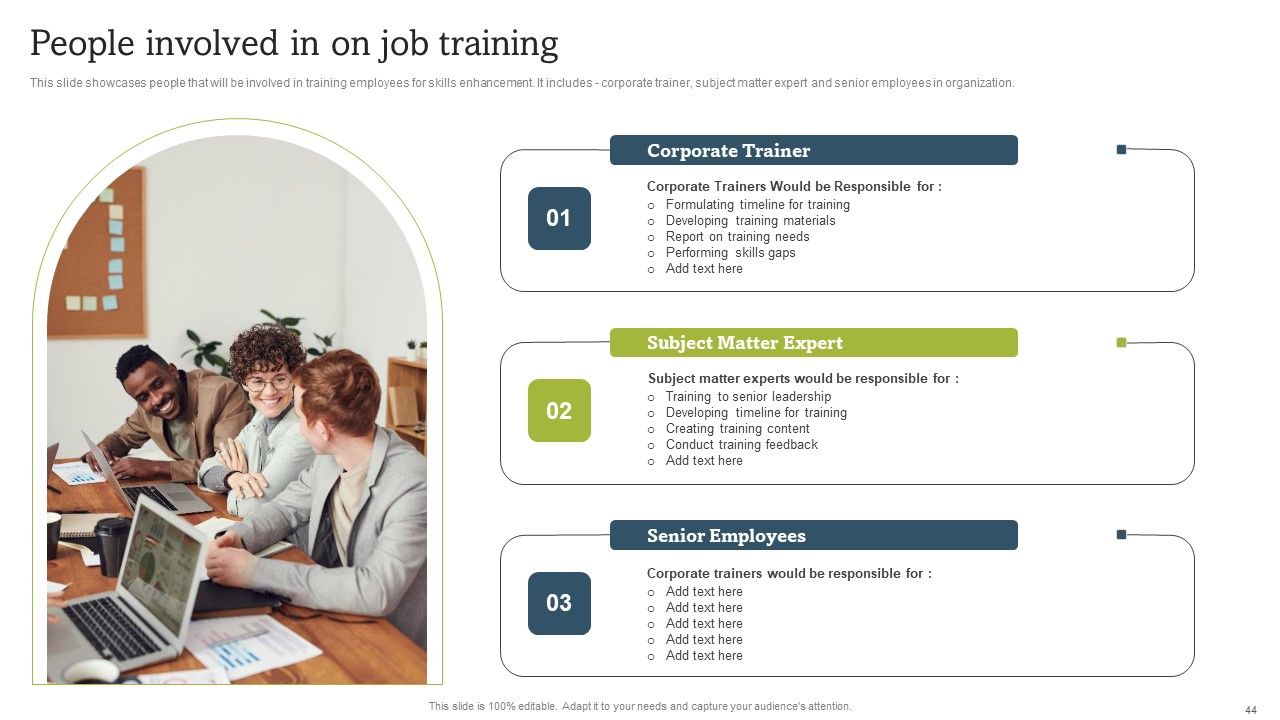 On Job Staff Coaching Program For Skills Refinement Ppt PowerPoint Presentation Complete Deck With Slides Slide44