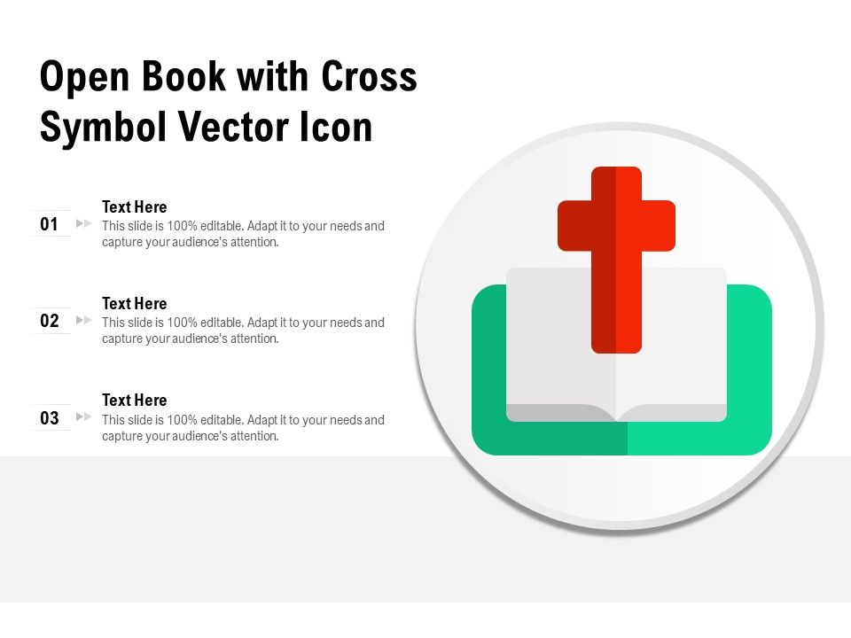 Open_Book_With_Cross_Symbol_Vector_Icon_Ppt_PowerPoint_Presentation_Gallery_Examples_PDF_Slide_1.jpg