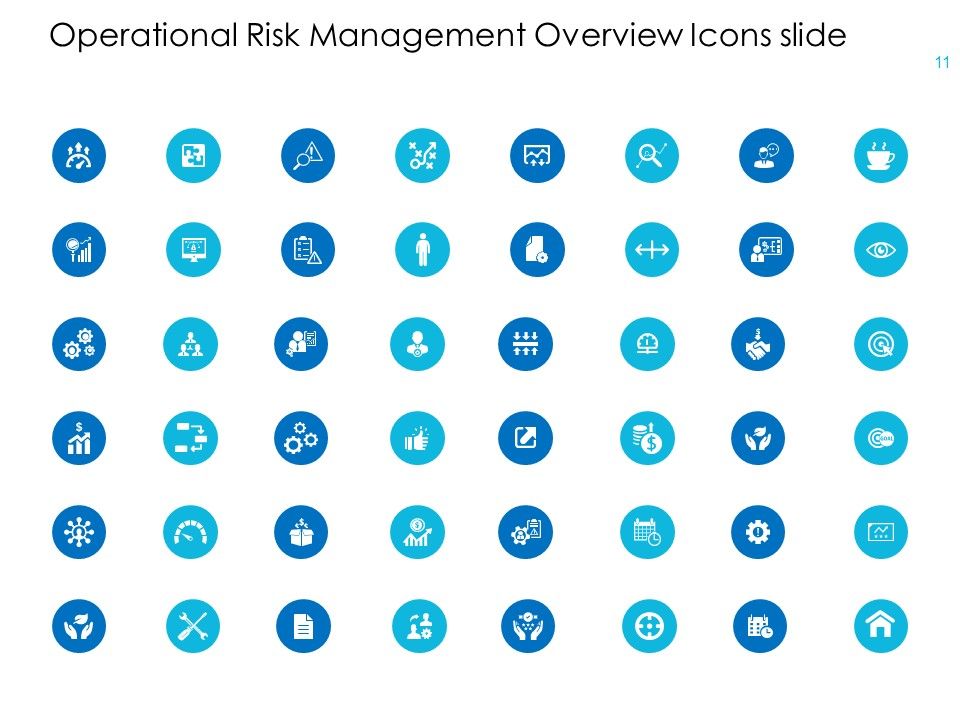 Operational Risk Management Overview Ppt PowerPoint Presentation Complete Deck With Slides Slide11