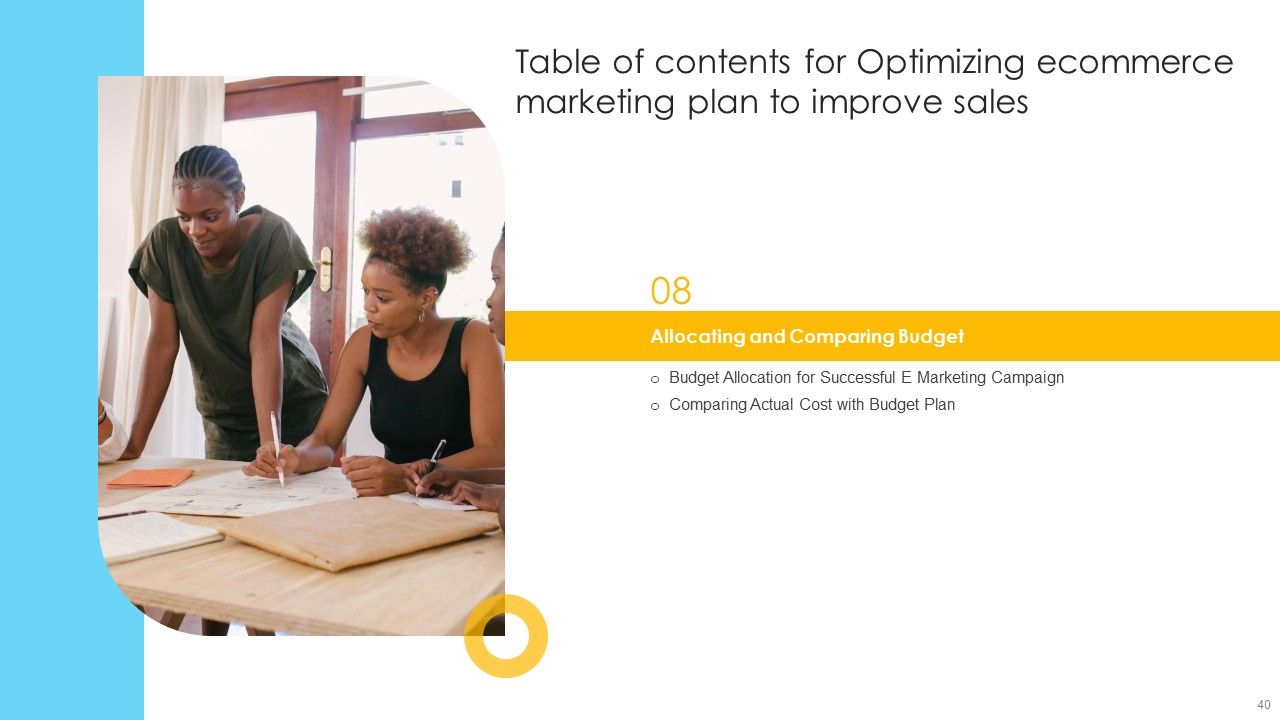 Optimizing Ecommerce Marketing Plan To Improve Sales Ppt PowerPoint Presentation Complete With Slides Slide40