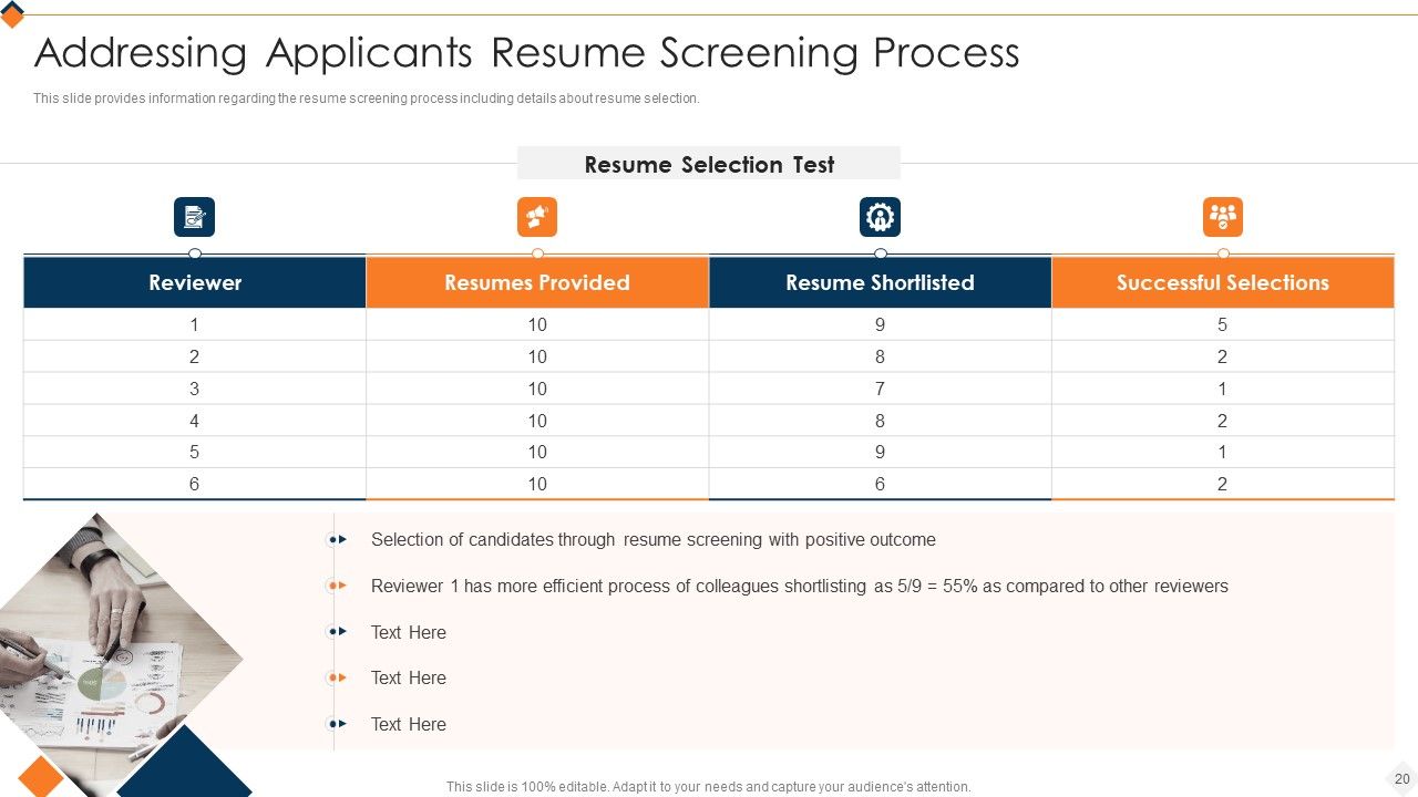 Optimizing Recruitment Process Ppt PowerPoint Presentation Complete Deck With Slides Slide20