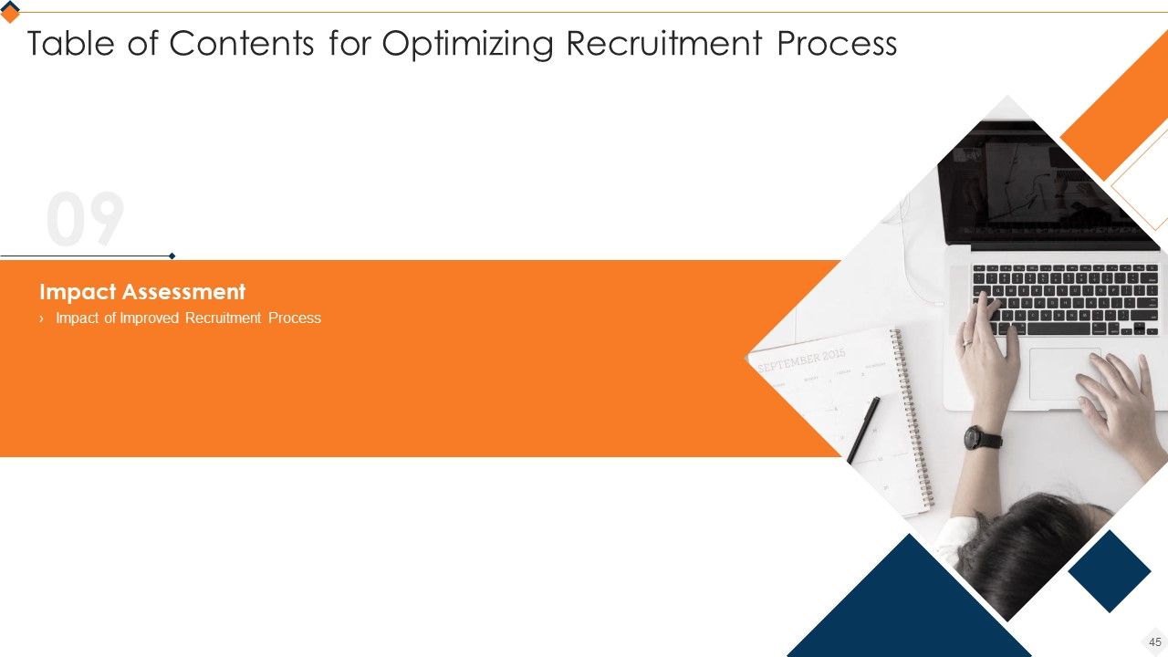 Optimizing Recruitment Process Ppt PowerPoint Presentation Complete Deck With Slides Slide45