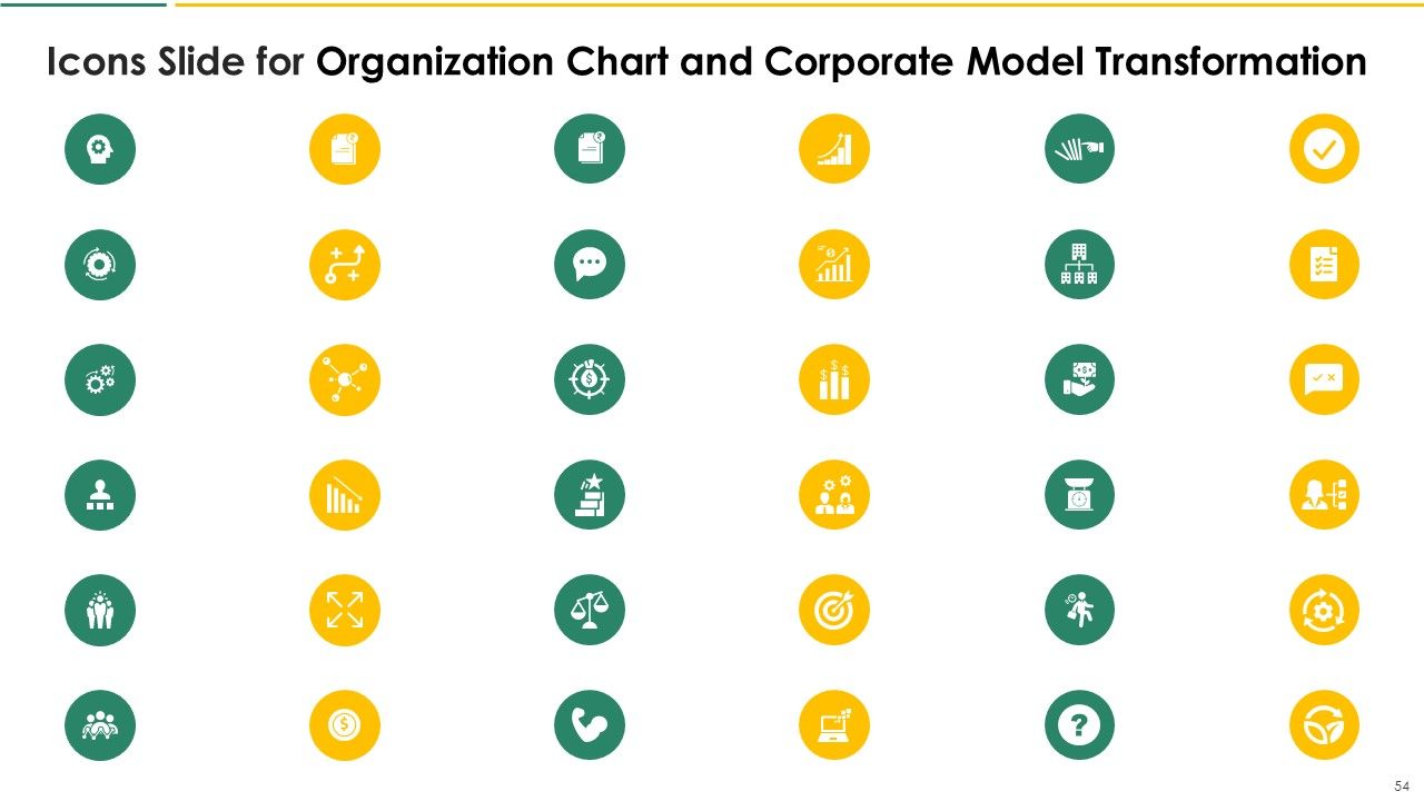 Organization Chart And Corporate Model Transformation Ppt PowerPoint Presentation Complete With Slides Slide54