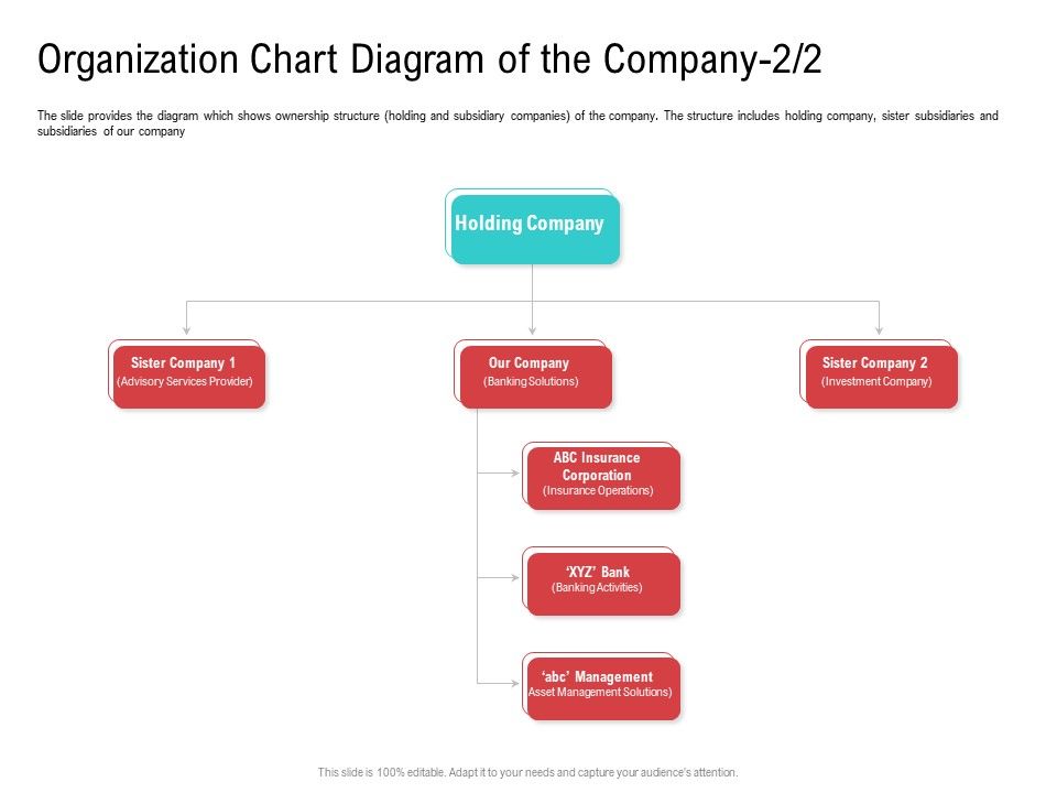 Organization Chart Diagram Of The Company Sister Mockup PDF organization-chart-diagram-of-the-company-sister-mockup-pdf