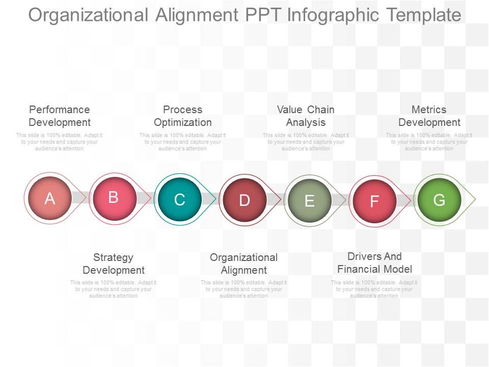 Organizational Alignment Ppt Infographic Template