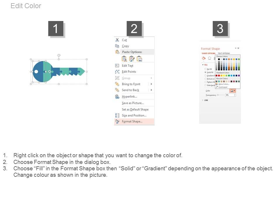 Our Solution To The Problem Key Design Ppt Slides Slide04