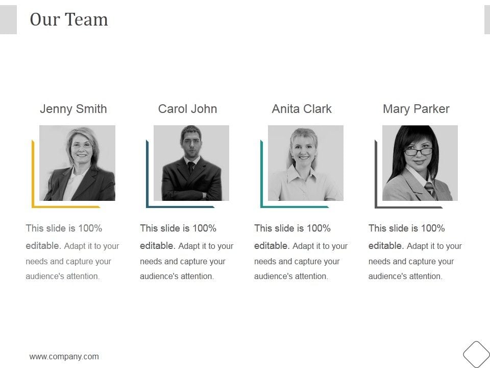 Our Team Ppt PowerPoint Presentation Infographic Template