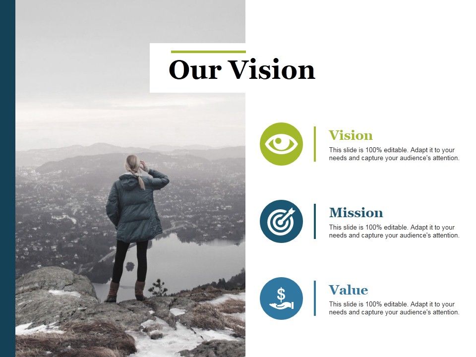 Our Vision Ppt PowerPoint Presentation Styles Master Slide