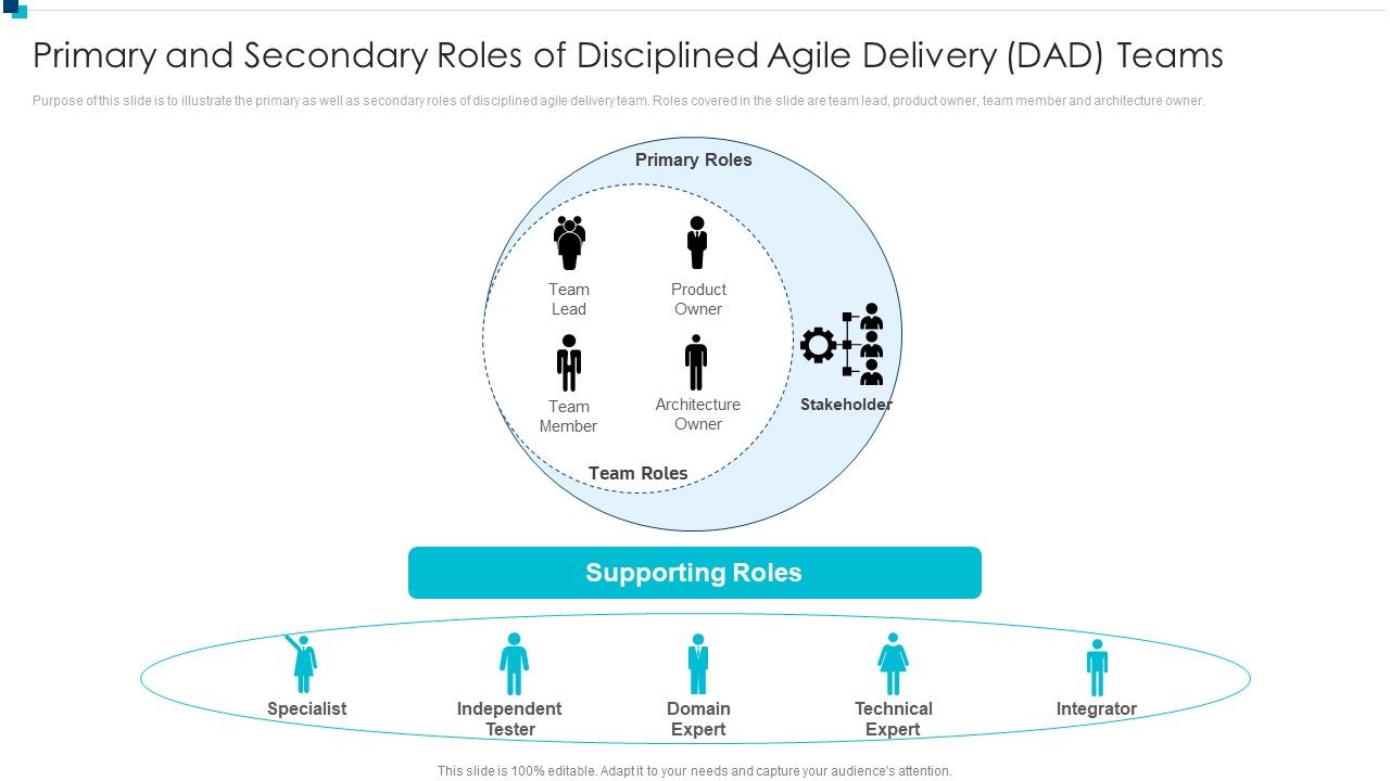 PMI Agile Certification Program IT Primary And Secondary Roles Of