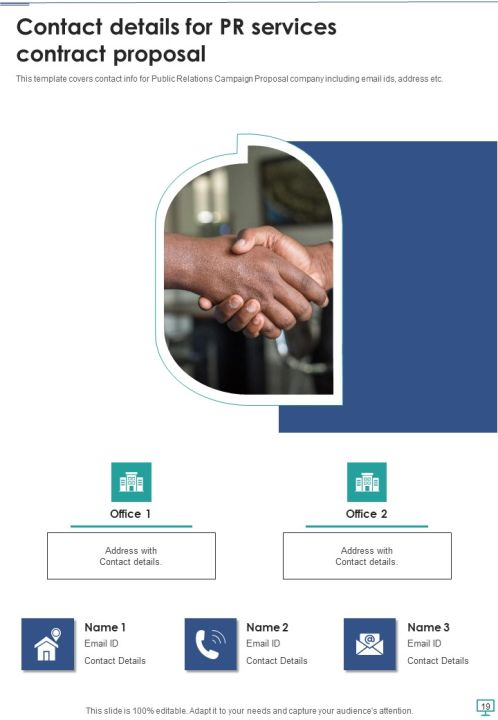 PR Services Contract Proposal Example Document Report Doc Pdf Ppt Slide19